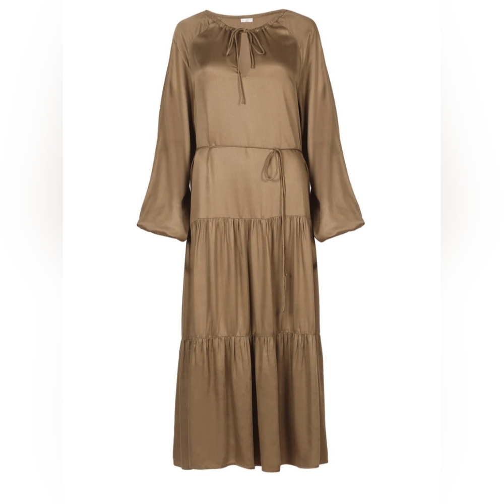 NWOT Neu Nomads Alka Dress XS Khaki - Picture 4 of 12